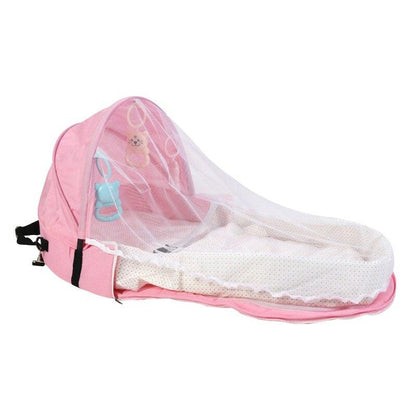 Foldable Baby Bed with Mosquito Net